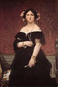 Jean-Auguste Dominique Ingres Portrait of countess Sweden oil painting artist